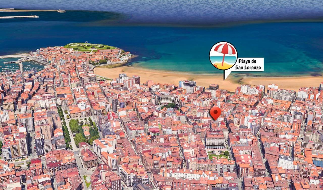 Apartamentos La Gringa Centro Gijon I Nueva Construccion Con Posibilidad De Parking Buitenkant foto