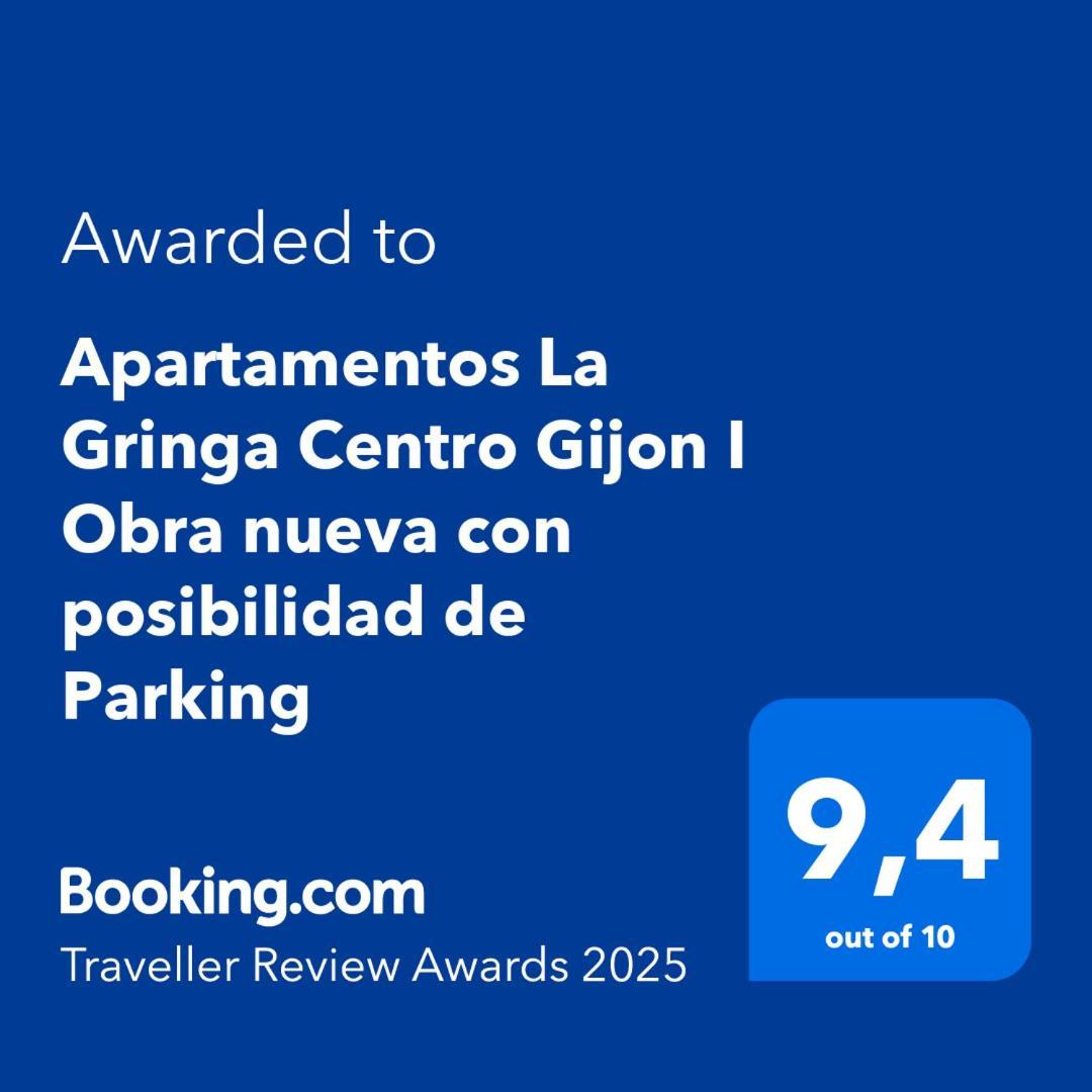 Apartamentos La Gringa Centro Gijon I Nueva Construccion Con Posibilidad De Parking Buitenkant foto